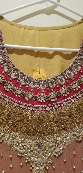 3 piece embroide double shirt suit - Picture 2 of 6